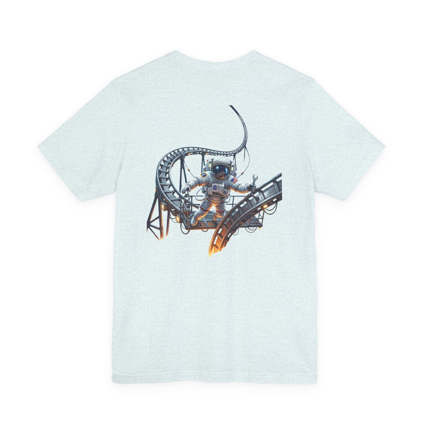 Astro Roller Coaster T‑Shirt — Astronaut Space Tee