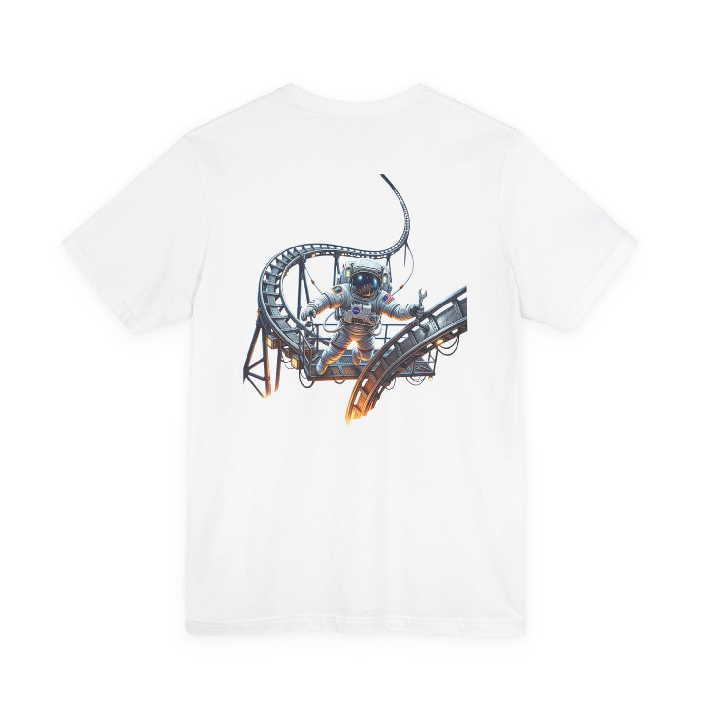 Astro Roller Coaster T‑Shirt — Astronaut Space Tee