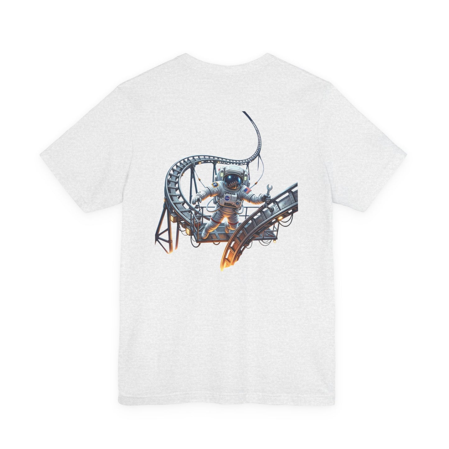 Astro Roller Coaster T‑Shirt — Astronaut Space Tee